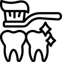 diente dentista icono símbolo imagen vector. ilustración de el dental medicina símbolo diseño gráfico imagen vector