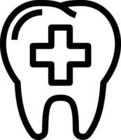 diente dentista icono símbolo imagen vector. ilustración de el dental medicina símbolo diseño gráfico imagen vector