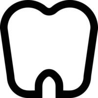 diente dentista icono símbolo imagen vector. ilustración de el dental medicina símbolo diseño gráfico imagen vector