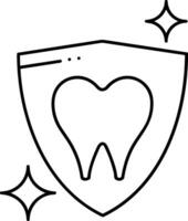 Tooth dentist icon symbol image vector. Illustration of the dental medicine symbol design graphic image vector