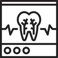 diente dentista icono símbolo imagen vector. ilustración de el dental medicina símbolo diseño gráfico imagen vector