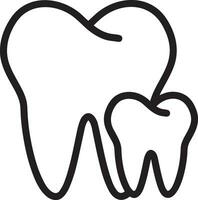 Tooth dentist icon symbol image vector. Illustration of the dental medicine symbol design graphic image vector