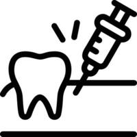 diente dentista icono símbolo imagen vector. ilustración de el dental medicina símbolo diseño gráfico imagen vector