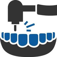 Tooth dentist icon symbol image vector. Illustration of the dental medicine symbol design graphic image vector