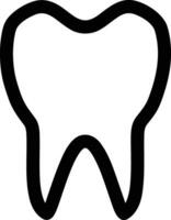 diente dentista icono símbolo imagen vector. ilustración de el dental medicina símbolo diseño gráfico imagen vector