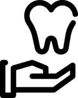 Tooth dentist icon symbol image vector. Illustration of the dental medicine symbol design graphic image vector