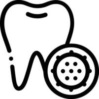 Tooth dentist icon symbol image vector. Illustration of the dental medicine symbol design graphic image vector