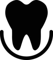 diente dentista icono símbolo imagen vector. ilustración de el dental medicina símbolo diseño gráfico imagen vector