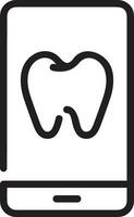 Tooth dentist icon symbol image vector. Illustration of the dental medicine symbol design graphic image vector