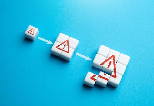 Solving accumulated problems. An increased threat that cannot be ignored. Complex problems. Avoid recurrence. Developing a clear strategy for problem resolution photo