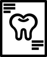 diente dentista icono símbolo imagen vector. ilustración de el dental medicina símbolo diseño gráfico imagen vector