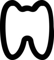 diente dentista icono símbolo imagen vector. ilustración de el dental medicina símbolo diseño gráfico imagen vector