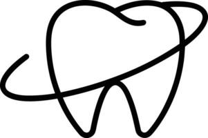 diente dentista icono símbolo imagen vector. ilustración de el dental medicina símbolo diseño gráfico imagen vector