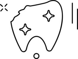 Tooth dentist icon symbol image vector. Illustration of the dental medicine symbol design graphic image vector