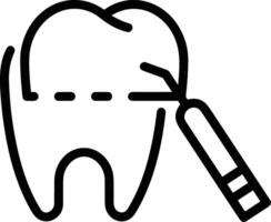 Tooth dentist icon symbol image vector. Illustration of the dental medicine symbol design graphic image vector