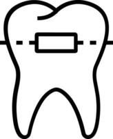 Tooth dentist icon symbol image vector. Illustration of the dental medicine symbol design graphic image vector