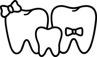 Tooth dentist icon symbol image vector. Illustration of the dental medicine symbol design graphic image vector