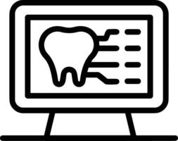 diente dentista icono símbolo imagen vector. ilustración de el dental medicina símbolo diseño gráfico imagen vector