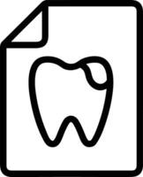 diente dentista icono símbolo imagen vector. ilustración de el dental medicina símbolo diseño gráfico imagen vector