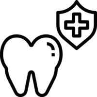 diente dentista icono símbolo imagen vector. ilustración de el dental medicina símbolo diseño gráfico imagen vector