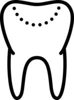 Tooth dentist icon symbol image vector. Illustration of the dental medicine symbol design graphic image vector