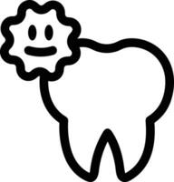 Tooth dentist icon symbol image vector. Illustration of the dental medicine symbol design graphic image vector