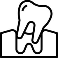 Tooth dentist icon symbol image vector. Illustration of the dental medicine symbol design graphic image vector