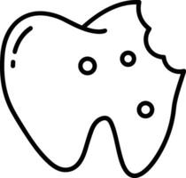 Tooth dentist icon symbol image vector. Illustration of the dental medicine symbol design graphic image vector