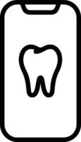 Tooth dentist icon symbol image vector. Illustration of the dental medicine symbol design graphic image vector