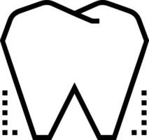 Tooth dentist icon symbol image vector. Illustration of the dental medicine symbol design graphic image vector