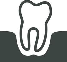 Tooth dentist icon symbol image vector. Illustration of the dental medicine symbol design graphic image vector