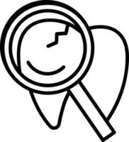 Tooth dentist icon symbol image vector. Illustration of the dental medicine symbol design graphic image vector