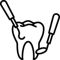 Tooth dentist icon symbol image vector. Illustration of the dental medicine symbol design graphic image vector