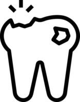 Tooth dentist icon symbol image vector. Illustration of the dental medicine symbol design graphic image vector