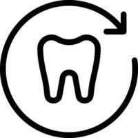 Tooth dentist icon symbol image vector. Illustration of the dental medicine symbol design graphic image vector