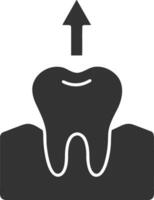 Tooth dentist icon symbol image vector. Illustration of the dental medicine symbol design graphic image vector