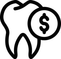 Tooth dentist icon symbol image vector. Illustration of the dental medicine symbol design graphic image vector