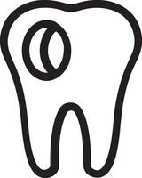 Tooth dentist icon symbol image vector. Illustration of the dental medicine symbol design graphic image vector