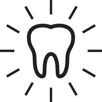 Tooth dentist icon symbol image vector. Illustration of the dental medicine symbol design graphic image vector