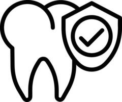 diente dentista icono símbolo imagen vector. ilustración de el dental medicina símbolo diseño gráfico imagen vector