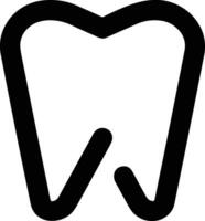 diente dentista icono símbolo imagen vector. ilustración de el dental medicina símbolo diseño gráfico imagen vector