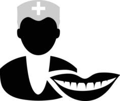 Tooth dentist icon symbol image vector. Illustration of the dental medicine symbol design graphic image vector