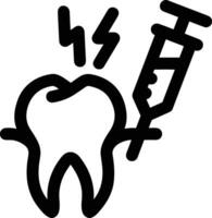 Tooth dentist icon symbol image vector. Illustration of the dental medicine symbol design graphic image vector