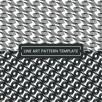 Vector creative line pattern background