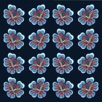 Javanese Batik Seamless Pattern vector image