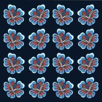 Javanese Batik Seamless Pattern vector image