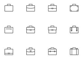 caso concepto. colección de caso alto calidad vector contorno señales para web páginas, libros, en línea historias, volantes, pancartas etc. conjunto de prima ilustraciones aislado en blanco antecedentes