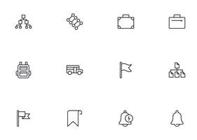 Education line icon set. Collection of high quality signs for web design, mobile app , UI design and etc. Outline icon of education, school, university, learning. vector