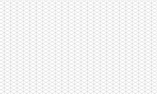 Isometric grid black. Template for your vector design.