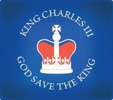 King Charles 3 coronation vector